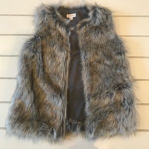 Merona Faux Fur Vest